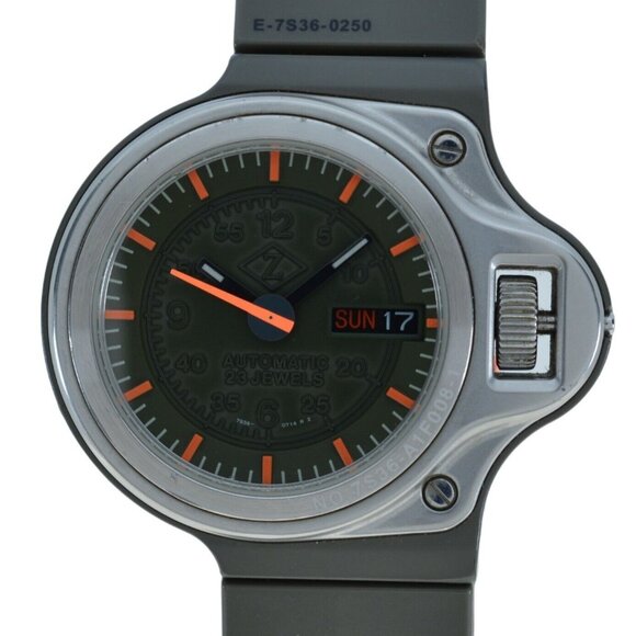 Seiko Cabane de Zucca JDM Giugiaro Dashboard Green Watch 7S36-0250 Box+ Papers! - Picture 2 of 10